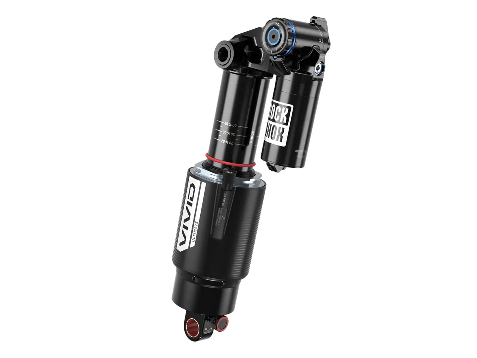 Rock Shox Vivid Air Ultimate RC2T Trunnion tlmič 185x55 mm