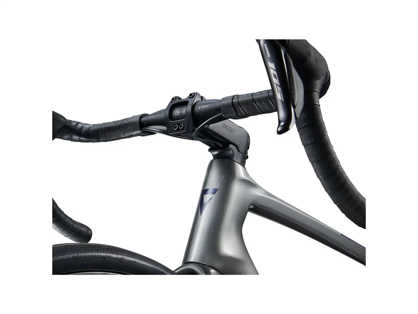 Giant Defy Advanced 1 cestný bicykel Charcoal / Milky Way