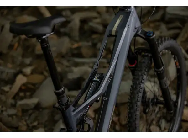 Rock Machine Whizz FS I 90 AXS horský bicykel Matte Milionaire Blue