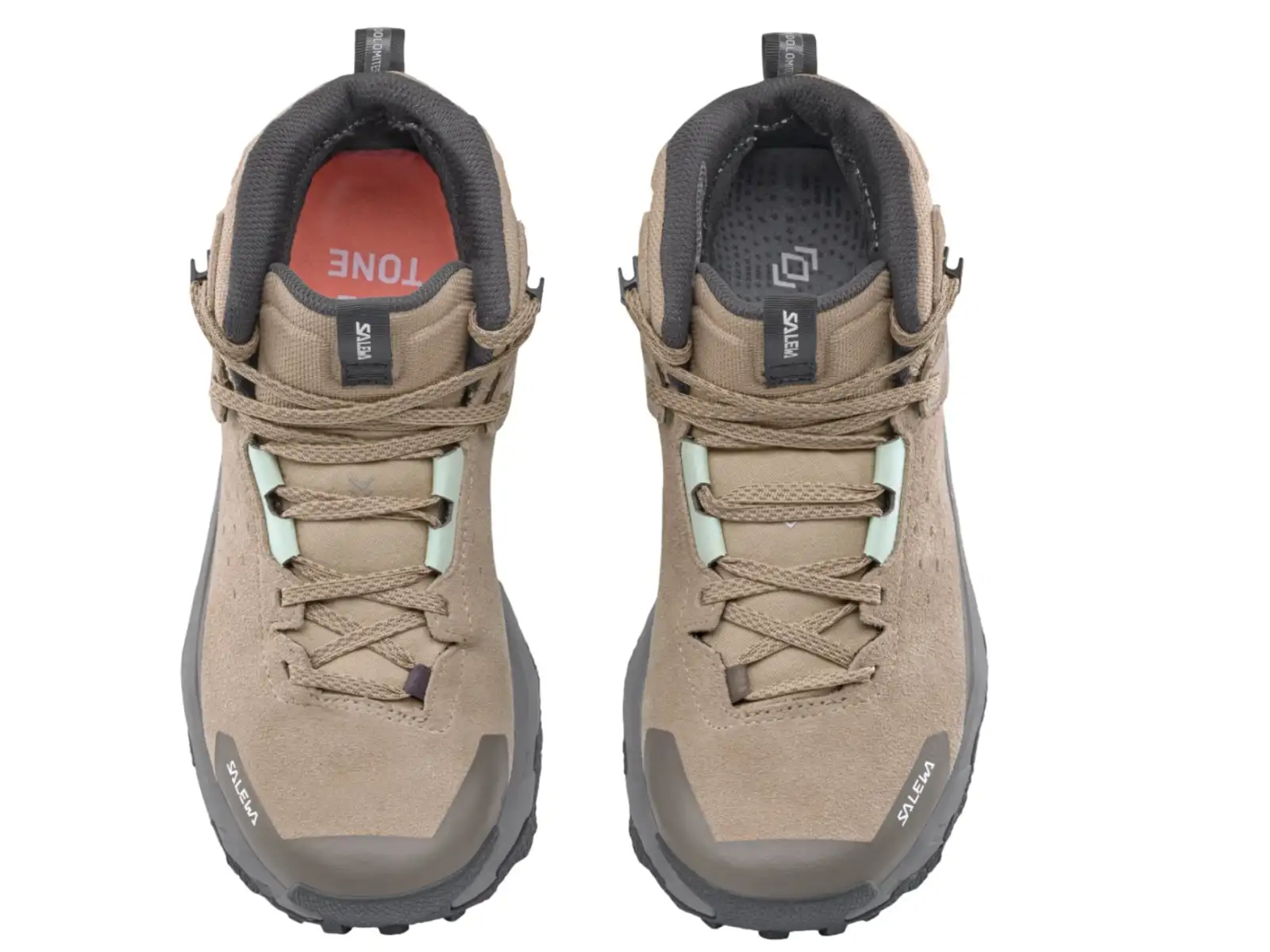Salewa Pedroc 2 Leather Mid PTX dámske topánky Quicksand/Bungee Cord