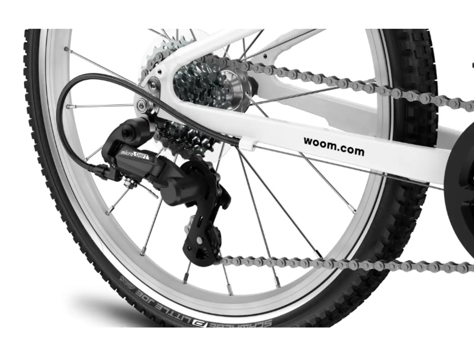 Woom Go 4 detský bicykel 20" Powder Pink
