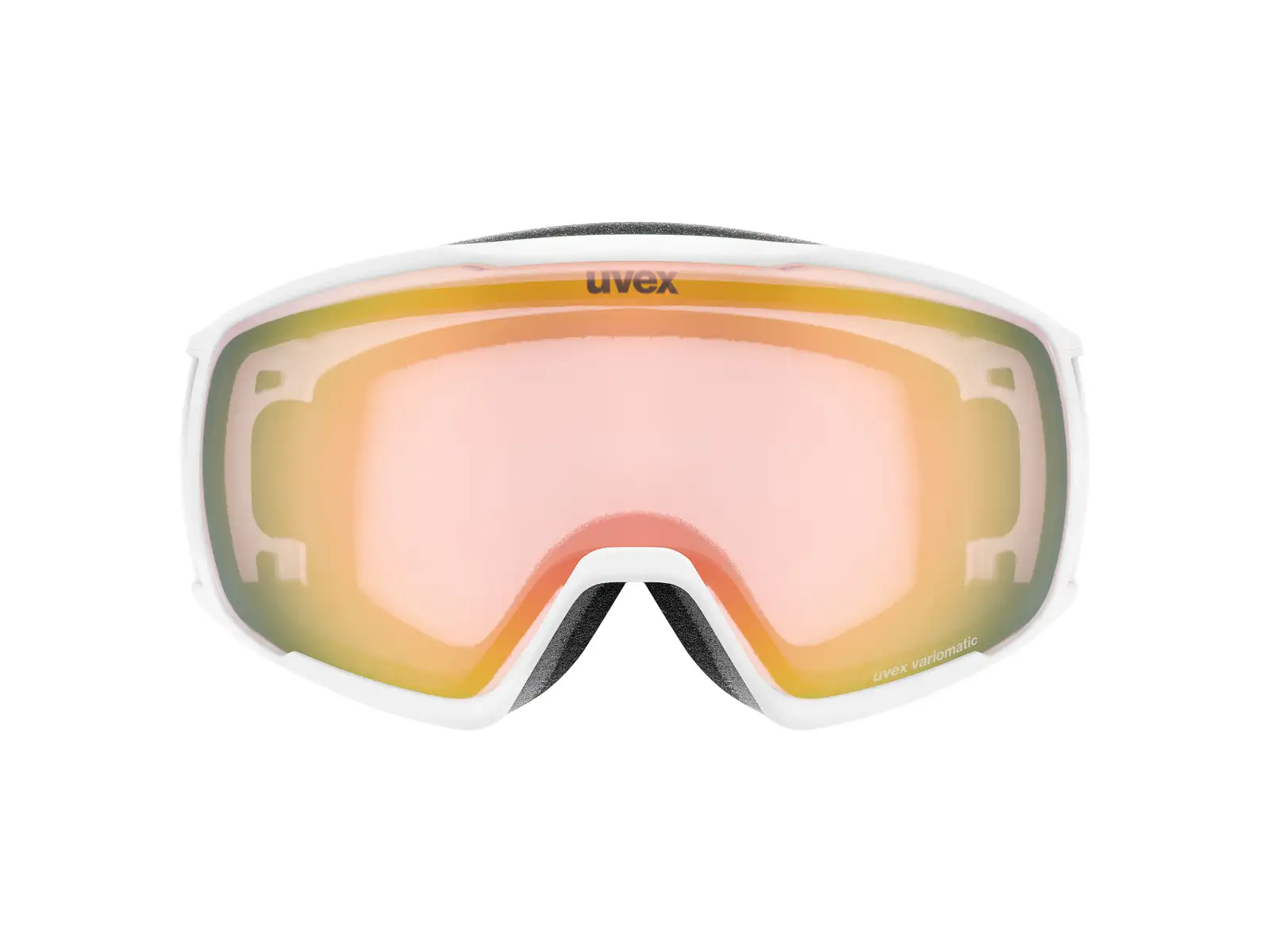 Uvex Vitorious Small V lyžiarske okuliare whitw matt/rose - clear