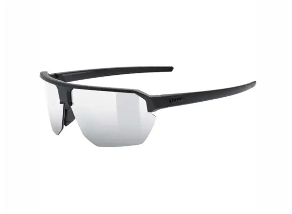 Uvex Vectiv Set cyklistické okuliare Black matt/Mirror Silver