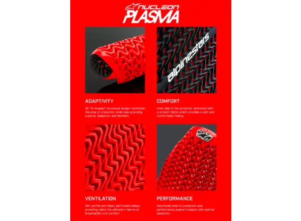 Alpinestars A-Impact Plasma Pro chrániče lakťov Black/White