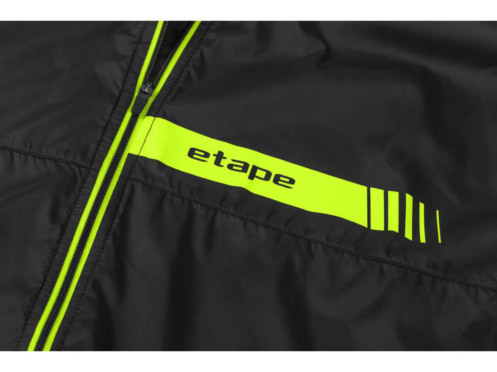 Etape Bora 2.0 pánska vetrovka čierna/žltá fluo