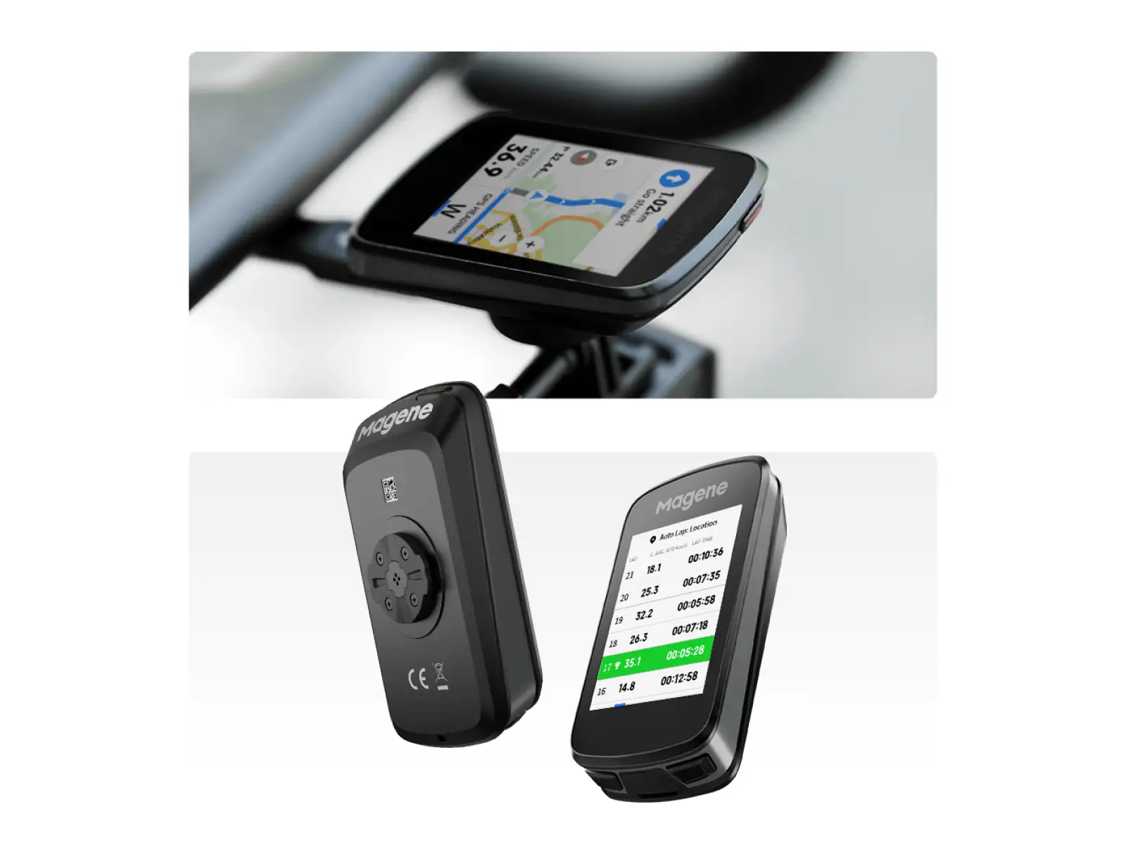 Magene C606 V2 GPS cyklopočítač