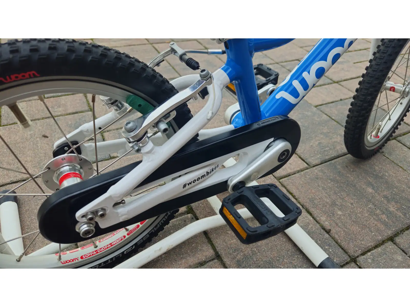 Woom 2 Blue 14 detský bicykel BAZÁR