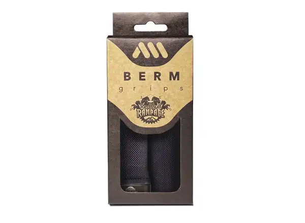 Gripy All Mountain Style Berm Grips Red Bull Rampage Black