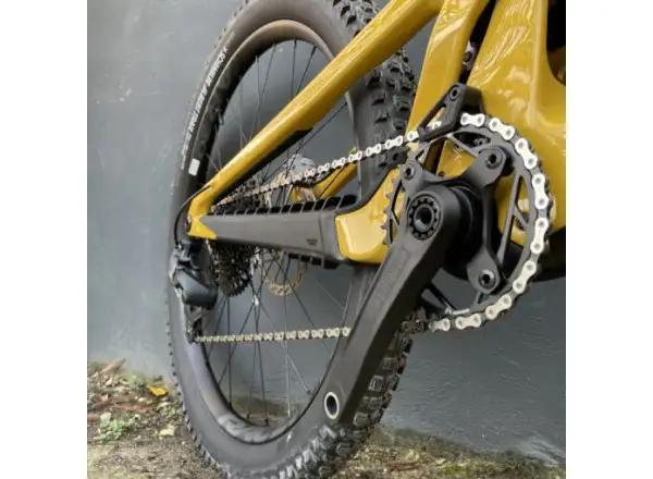 Santa Cruz Heckler SL 1 C MX S celoodpružený elektrobicykel Gloss Mustard