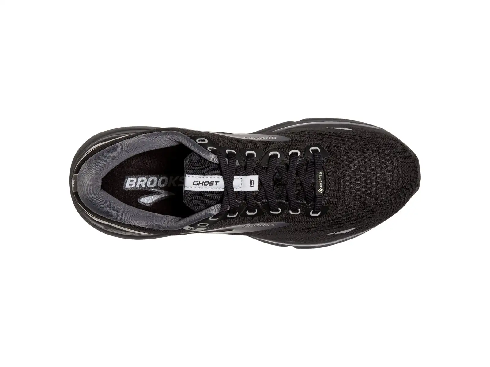 Brooks Ghost 15 GTX pánske bežecké topánky čierna