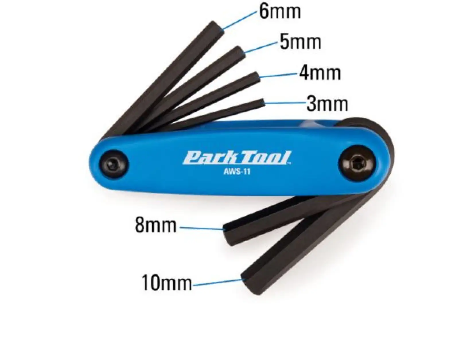 Park Tool AWS-11 sada kľúčov v noži 6ks