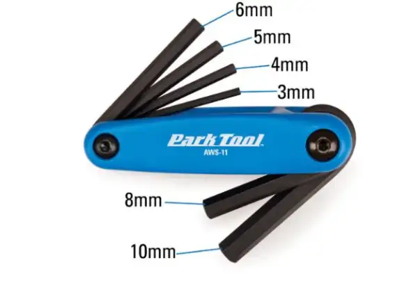 Park Tool AWS-11 sada kľúčov v noži 6ks