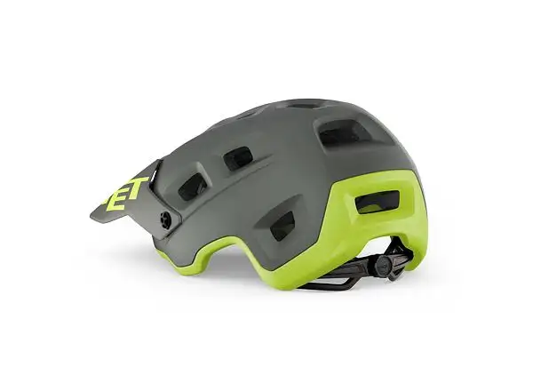 MET Terranova prilba Gray/Lime Matt