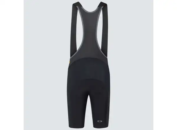 Oakley Endurance Ultra Bib cyklistické krátke nohavice s vložkou a trakmi Blackout