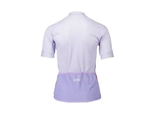 Dámsky dres s krátkym rukávom POC Essential Road Logo Purple Amethyst/Purple