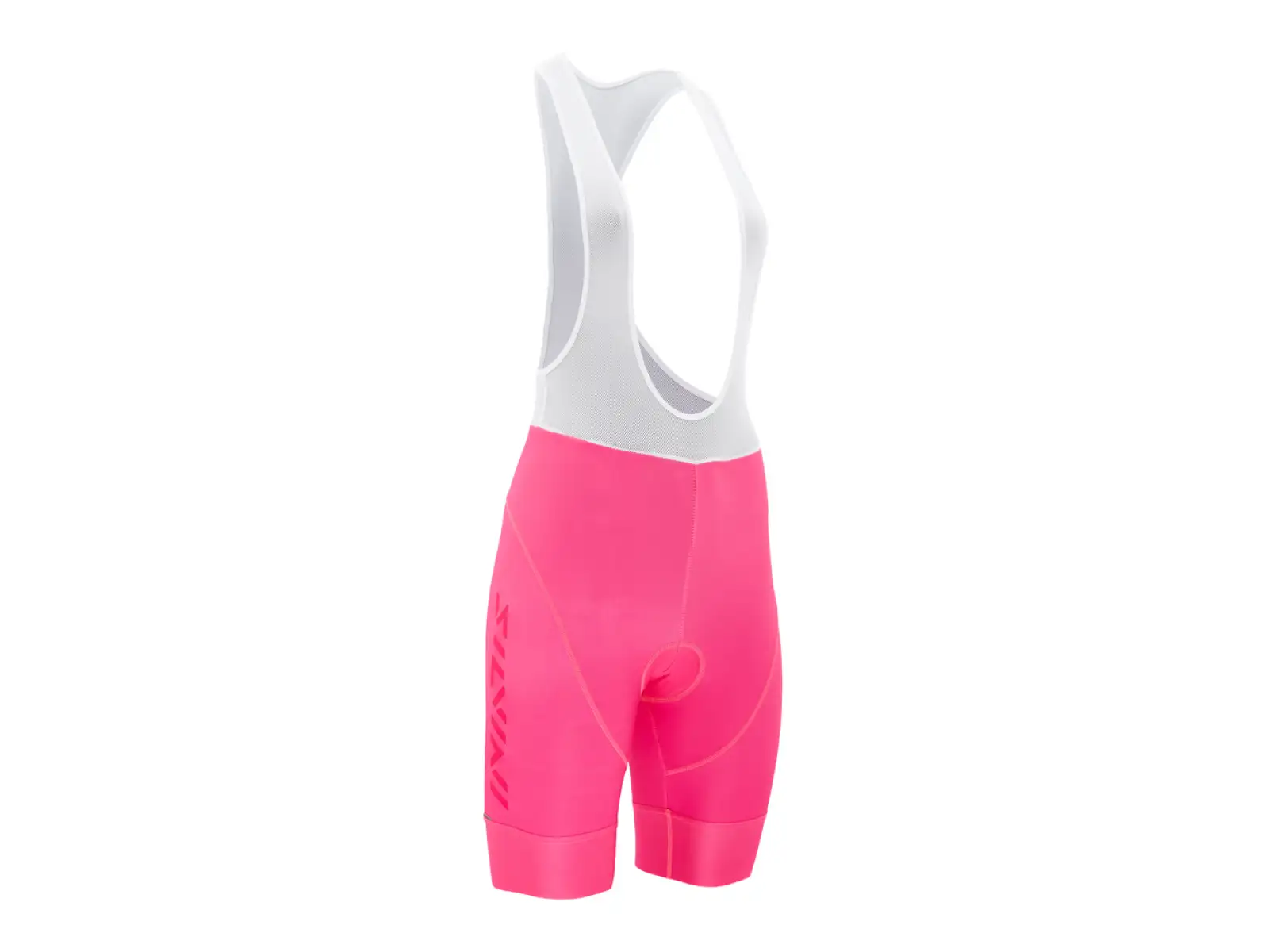 Silvini Sueli Bib detské šortky s podšívkou a laclom Fuchsia/White