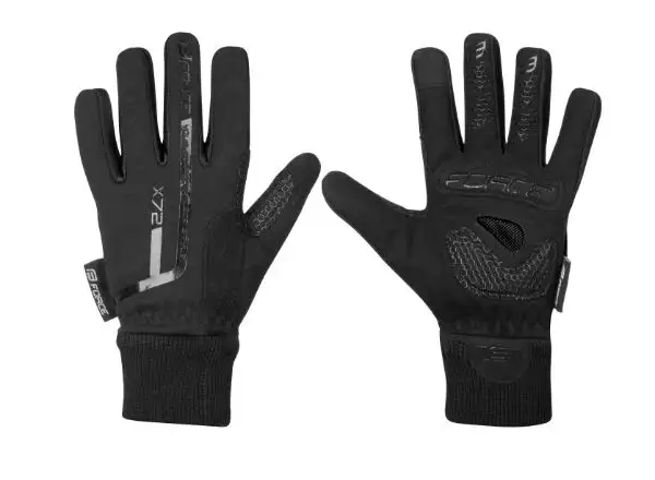 Zimné rukavice Force Kid X72 čierne