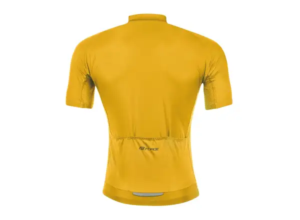 Force Pure pánsky dres krátky rukáv žltá