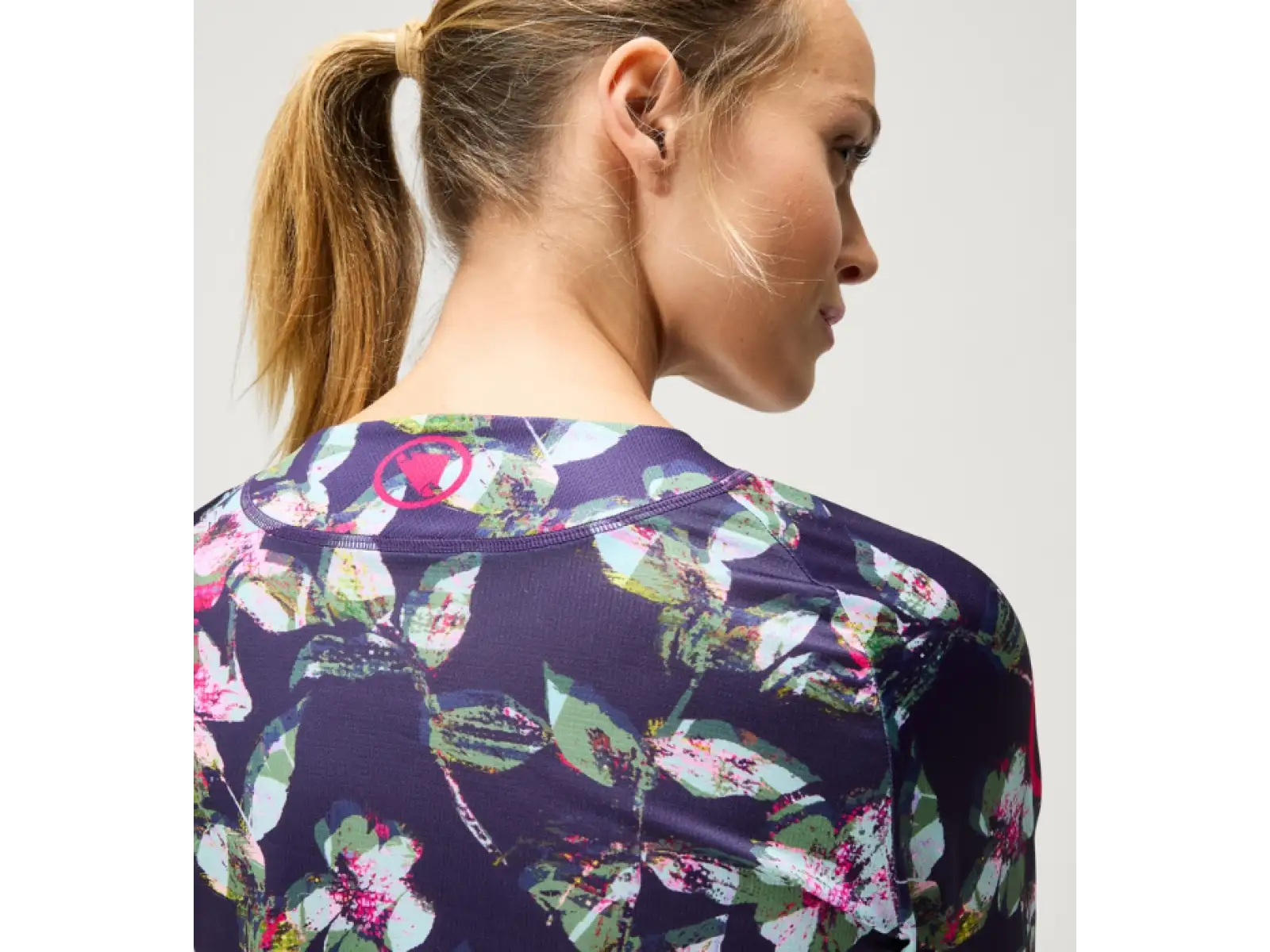 Endura LTD Floral dámsky dres dlhý rukáv Bramble