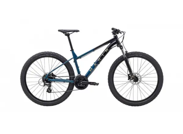 Dámsky horský bicykel Marin Wildcat Trail 2 WFG 27,5" lesklá čierna/modrá