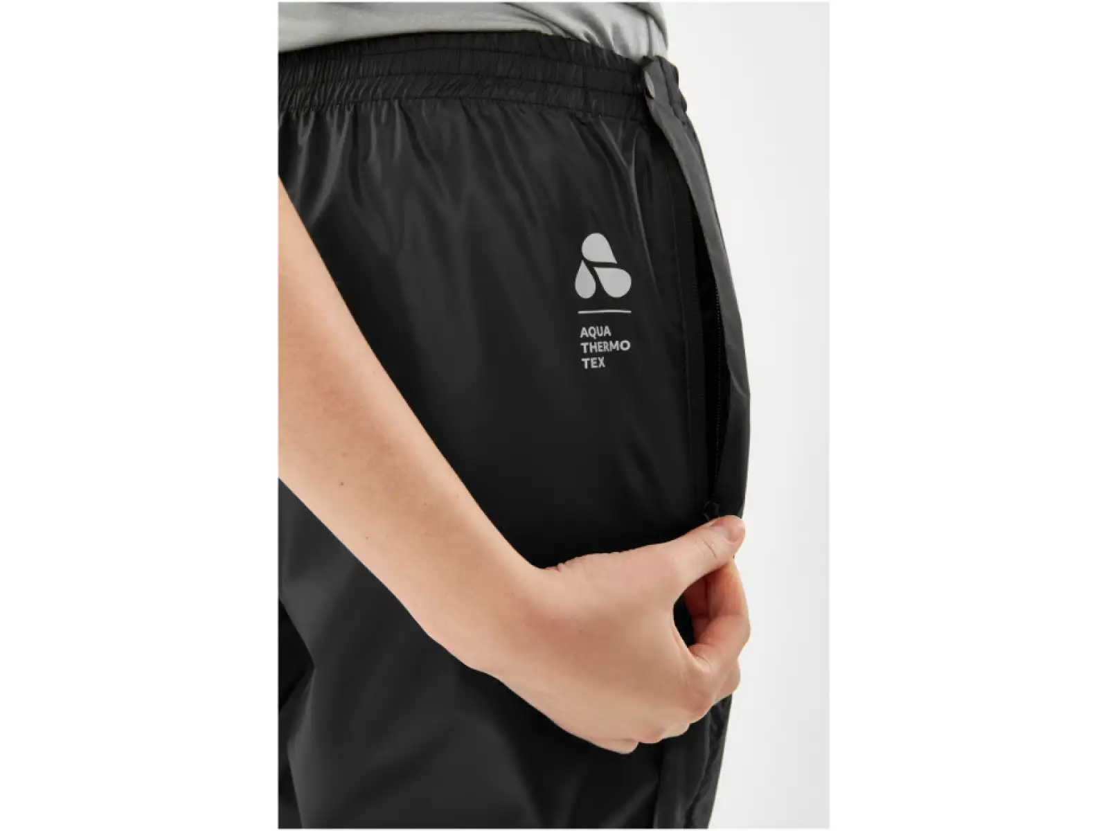 Viking Active Line Rainier dámske celorozopínacie nohavice Black