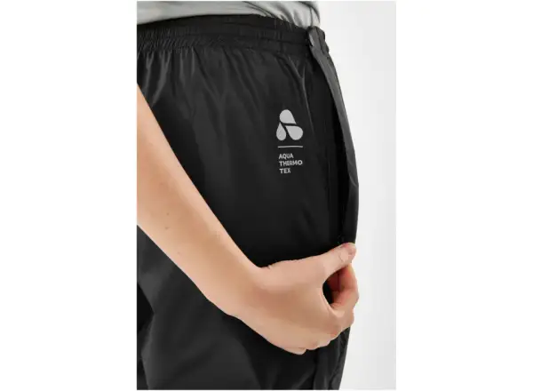 Viking Active Line Rainier dámske celorozopínacie nohavice Black