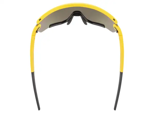 Uvex Sportstyle 236 cyklistické okuliare Set Sunbee Black Mat/Mirror Silver+Clear