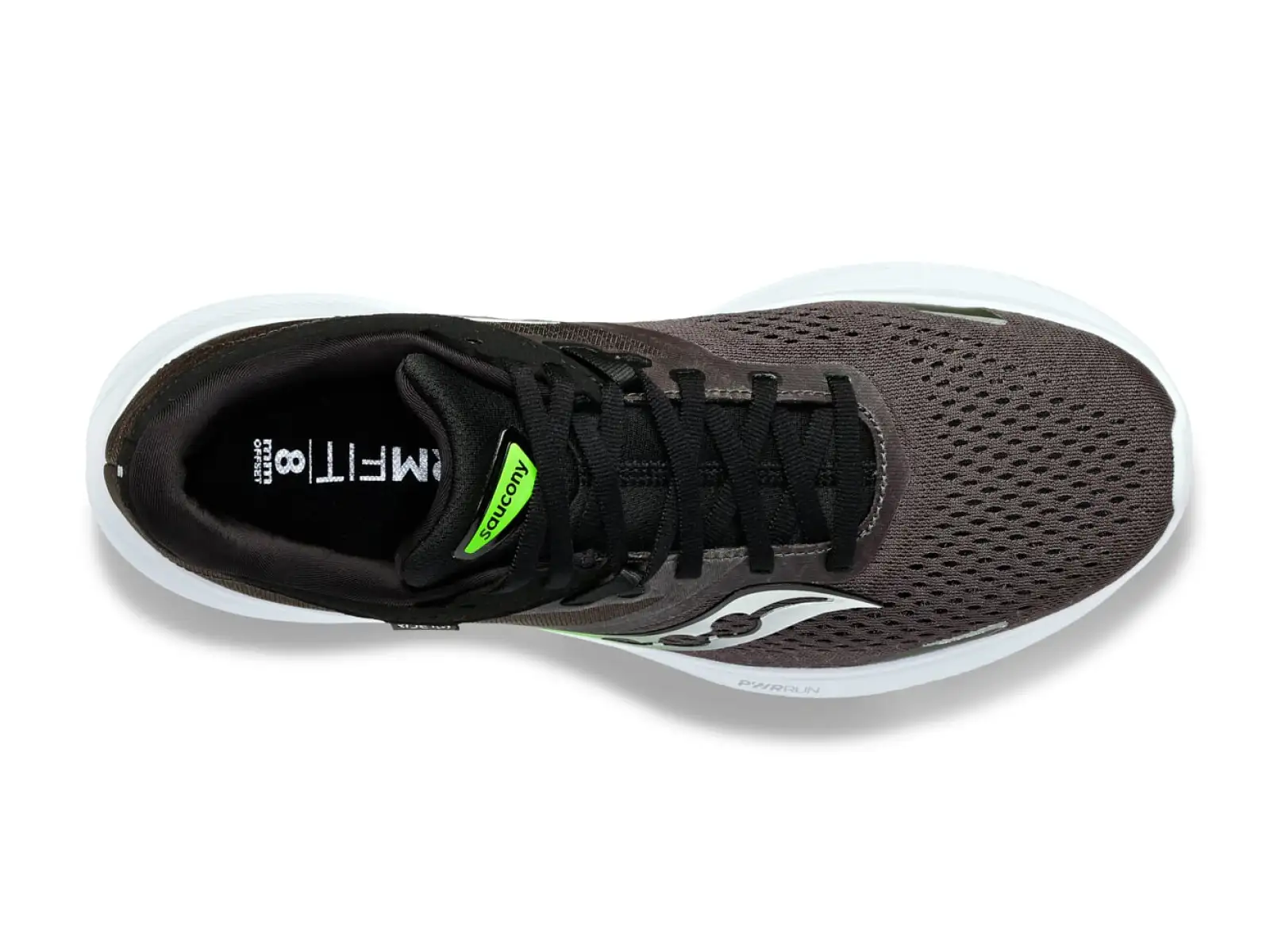 Saucony Ride 16 pánska bežecká obuv Umbra/Slime