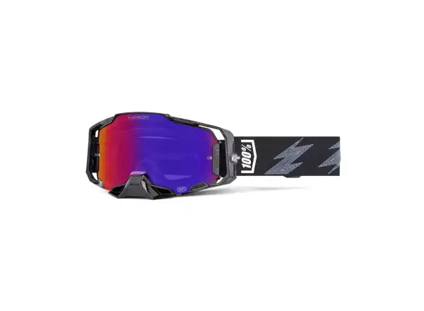 100% Armega zjazdové okuliare Crenshaw/HiPER Purple Mirror Lens
