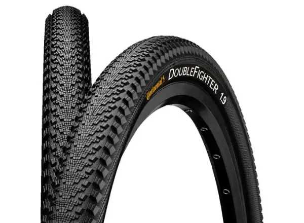 Continental Double Fighter III 24x1,75" MTB plášť drôt Black Reflex