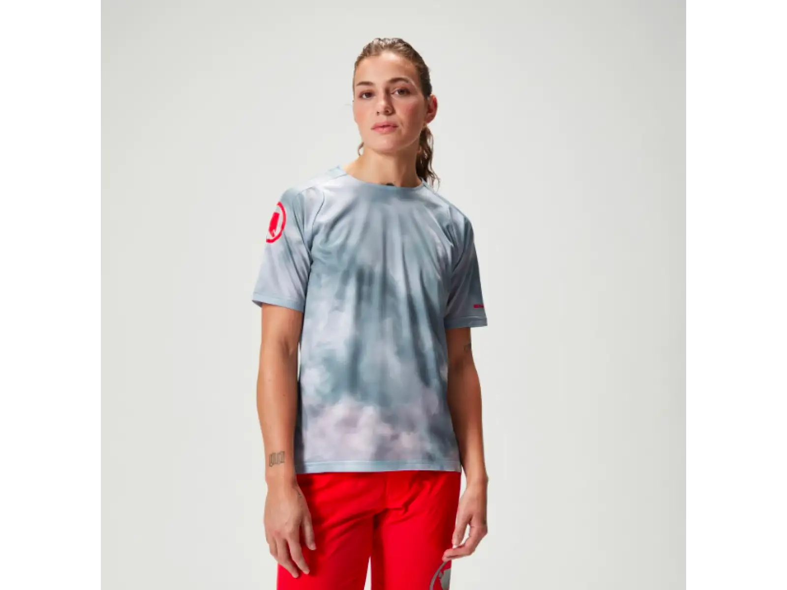 Endura Cloud dámsky dres krátky rukáv Dreich Grey