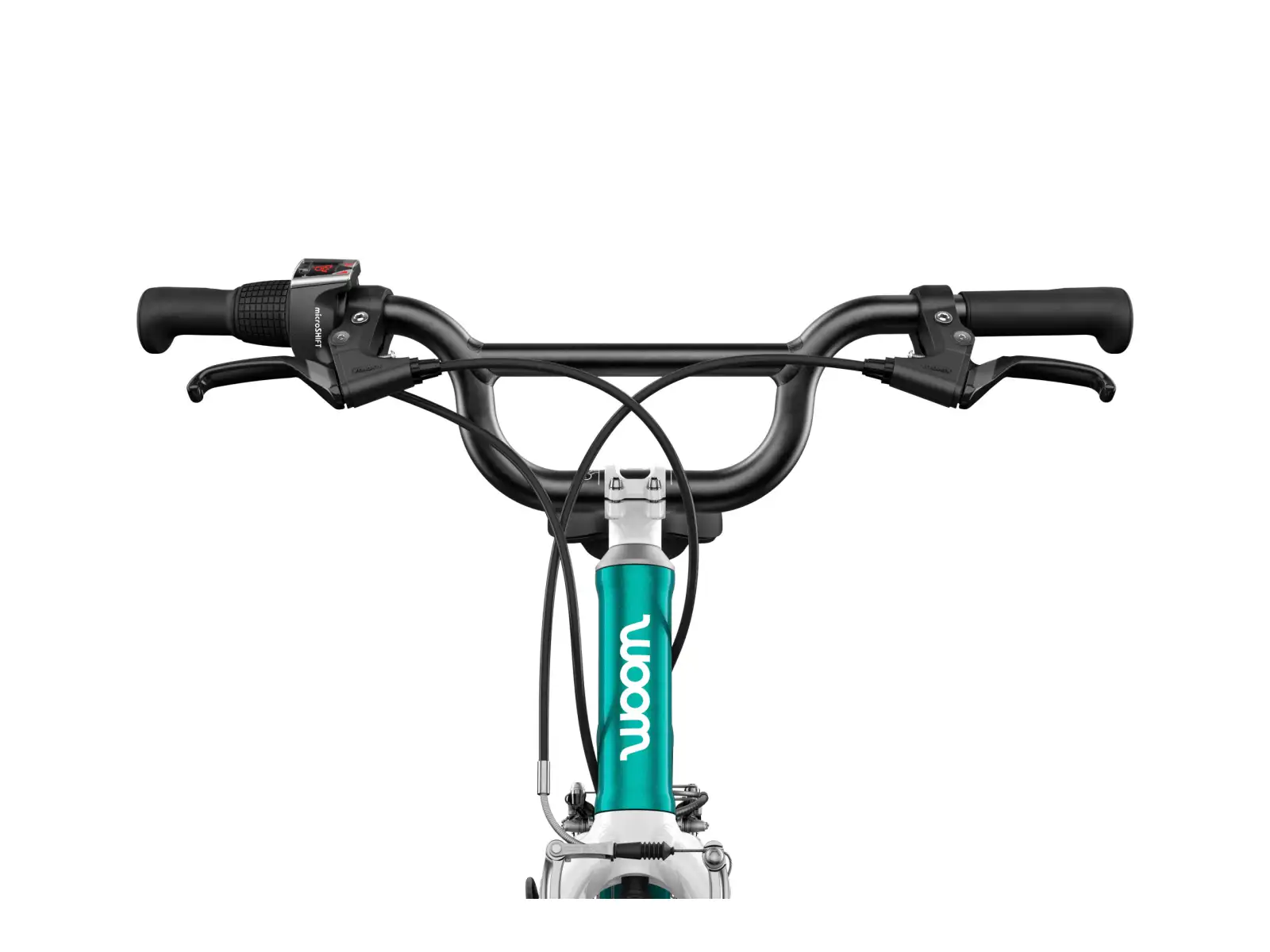 Woom GO 4 Metallic Turquoise 20 detský bicykel