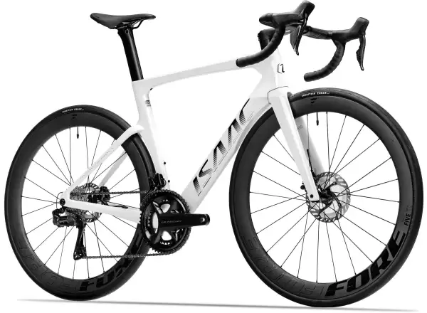Isaac Meson Ultegra Di2 cestný bicykel Mineral White