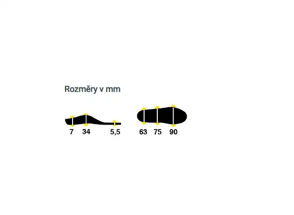 Sidas 3feet Merino Mid Arch vložky do topánok 1 pár