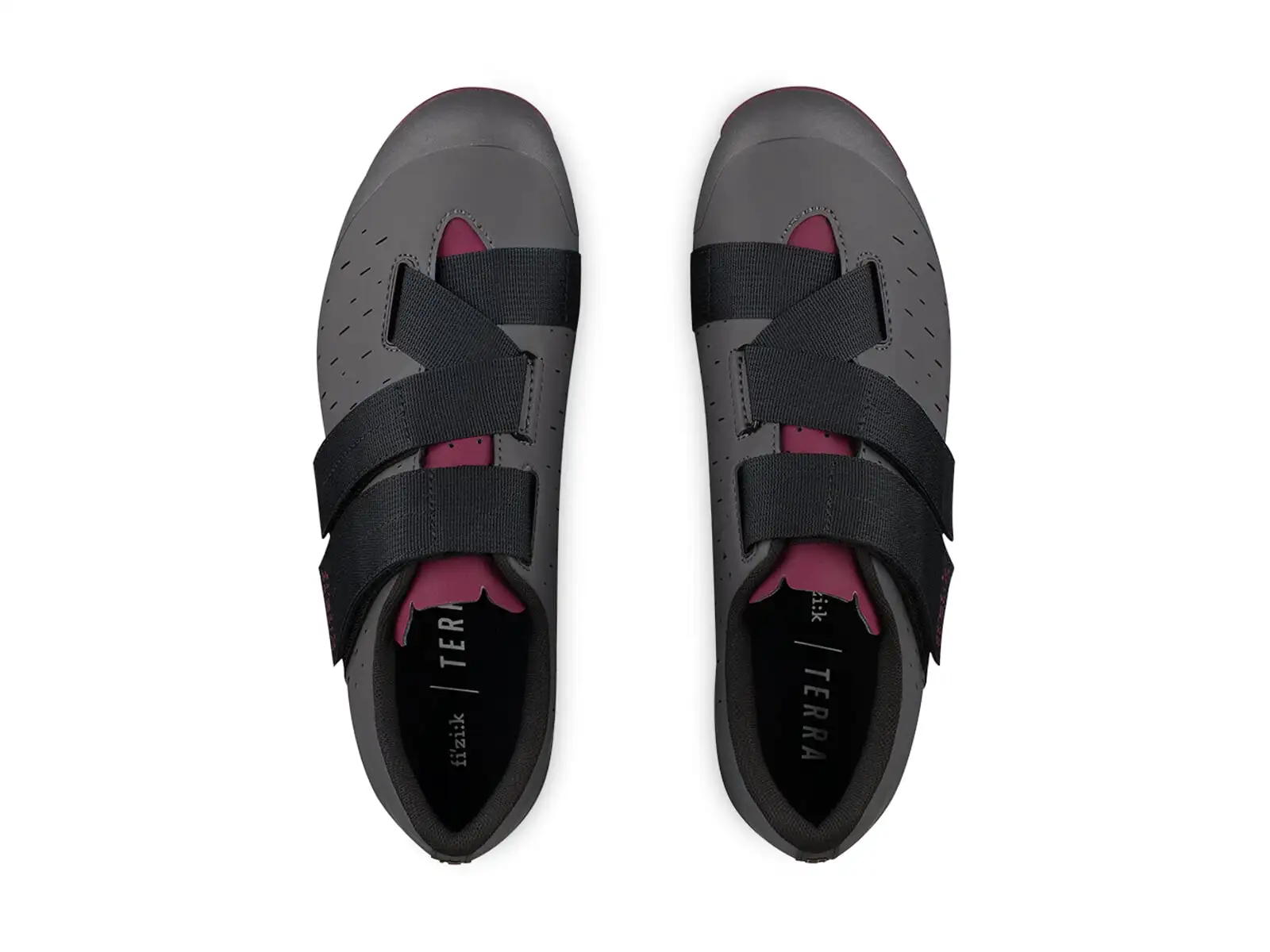 Fizik Terra Powerstrap X4 gravel pánske tretry Anthracite/Grape