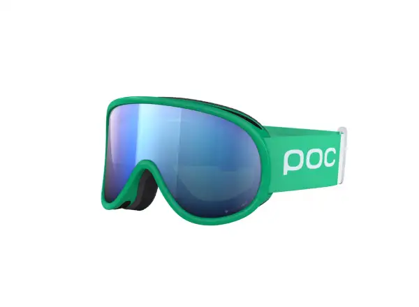 Zjazdové okuliare POC Retina Clarity Comp Emerald Green/Spektris Blue, veľkosť 3,5 mm, s predným pásikom. Uni