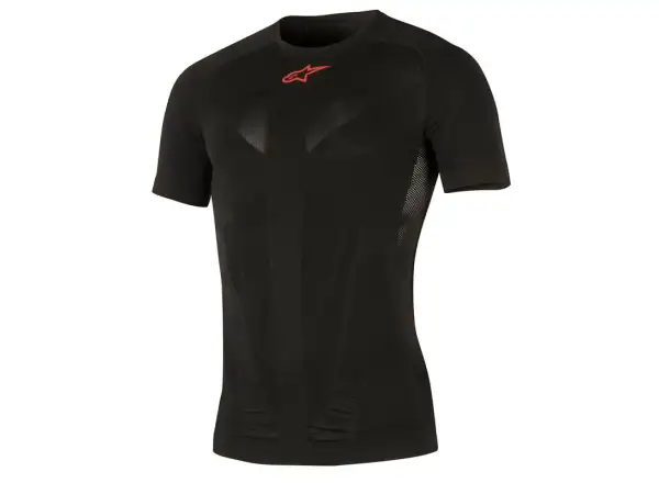 Alpinestars Tech Top Summer pánske funkčné tričko s dlhým rukávom black/red