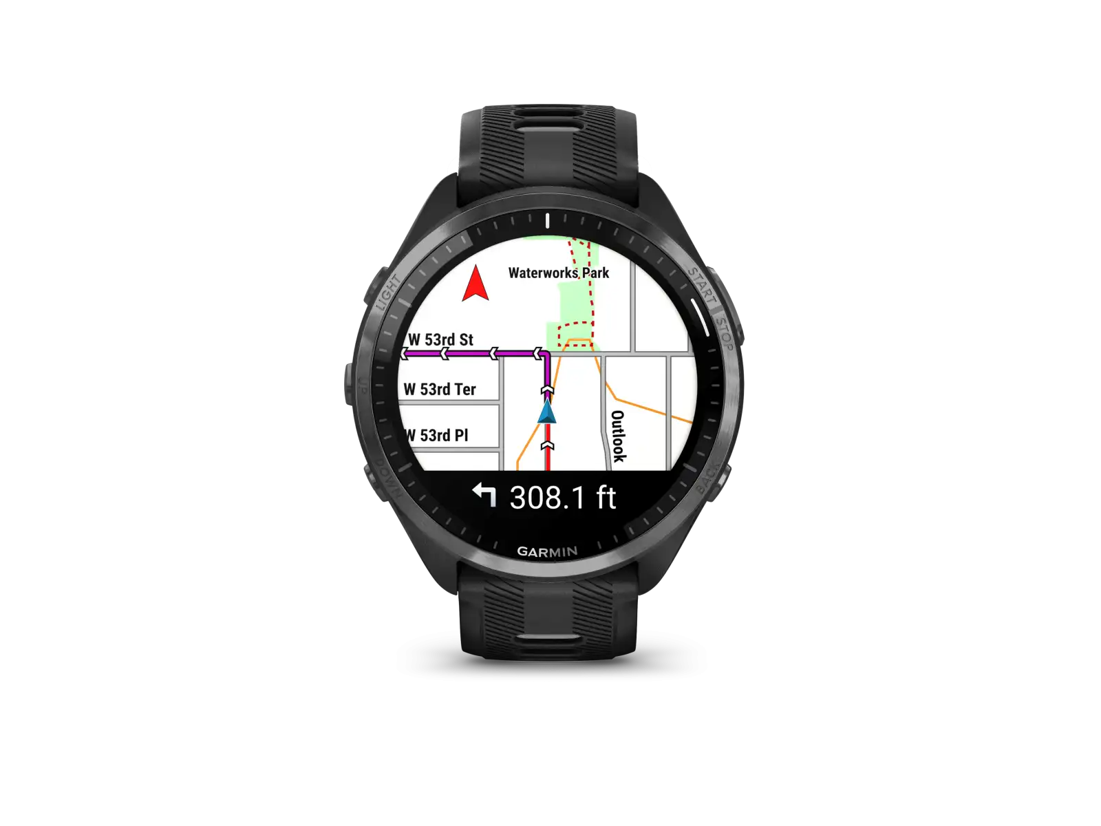 Garmin Forerunner 965 smart hodinky Carbon Grey Titan DLC/Black