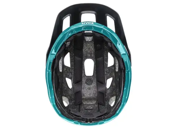 Prilba Uvex React Black/Teal Matt