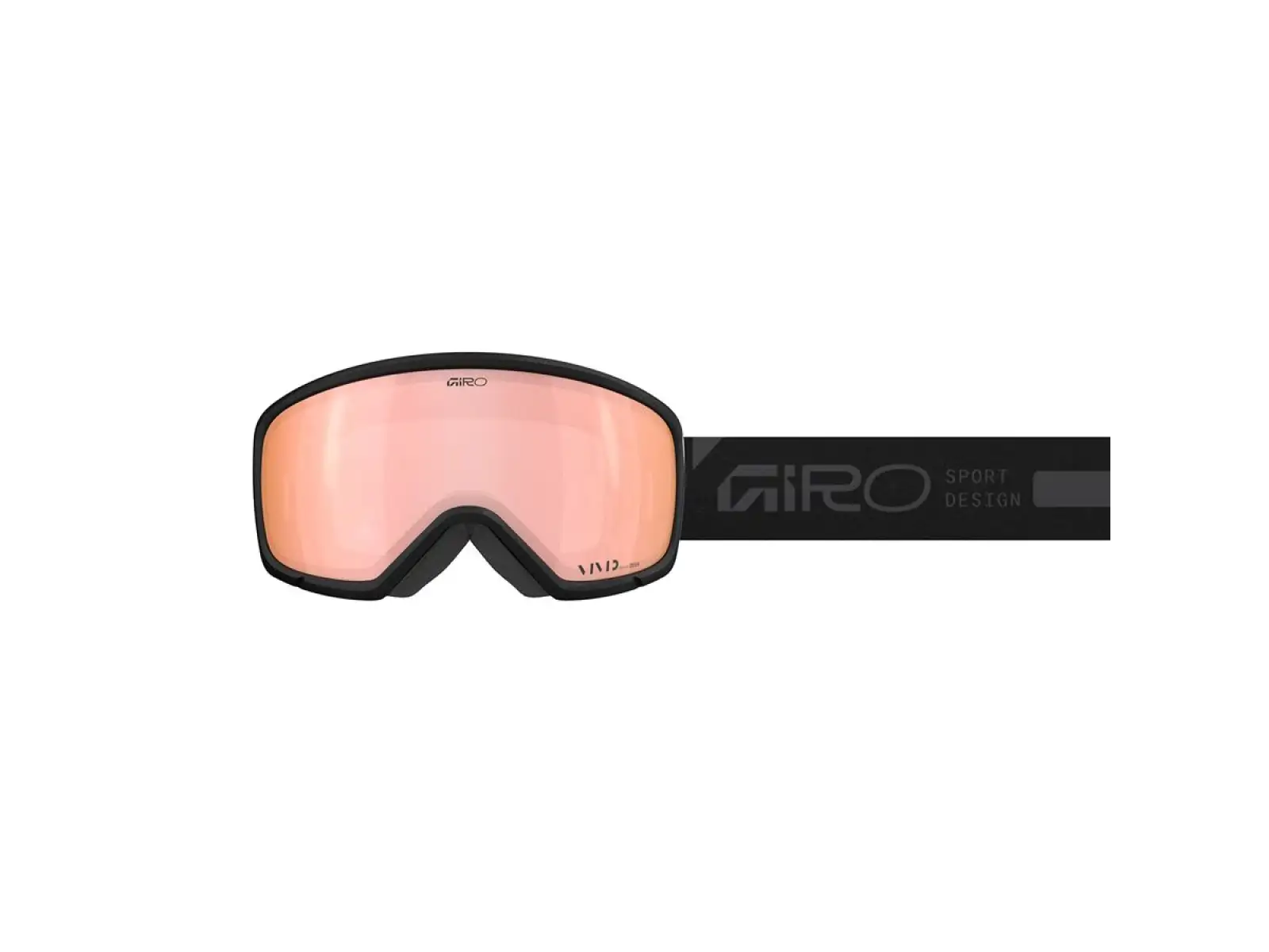 Giro Millie dámske lyžiarske okuliare Black Rails-Vivid Rose Gold