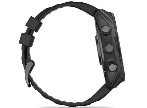 Garmin fenix 8 - 51 mm AMOLED Sapphire inteligentné hodinky Carbon DLC Titanium Black/Gray