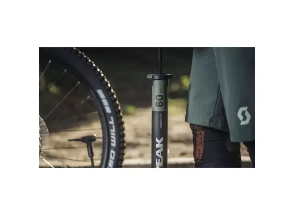 Topeak JoeBlow Mountain EX dielenská pumpa čierna/zelená