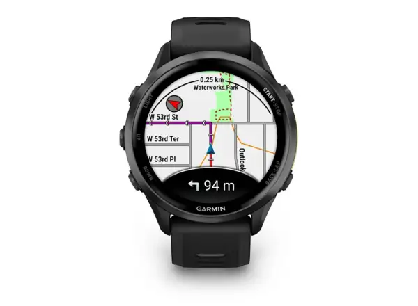 Garmin Forerunner 970 inteligentné hodinky Black/White