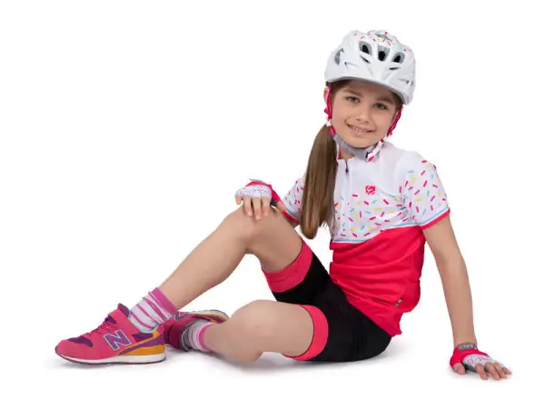 Etape Missy detská cyklistická prilba biela