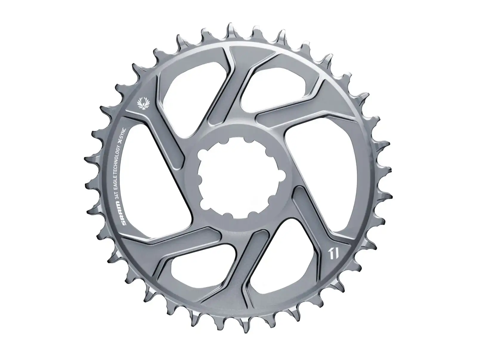 Sram X-Sync Eagle prevodník 34 zubov 3 mm offset Boost Polar Grey
