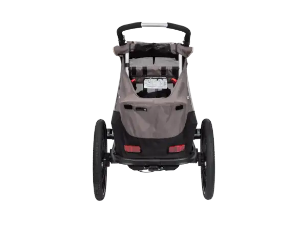 XLC MONOs BS-C09 detský závesný vozík 20" sivá/béžová/antracit