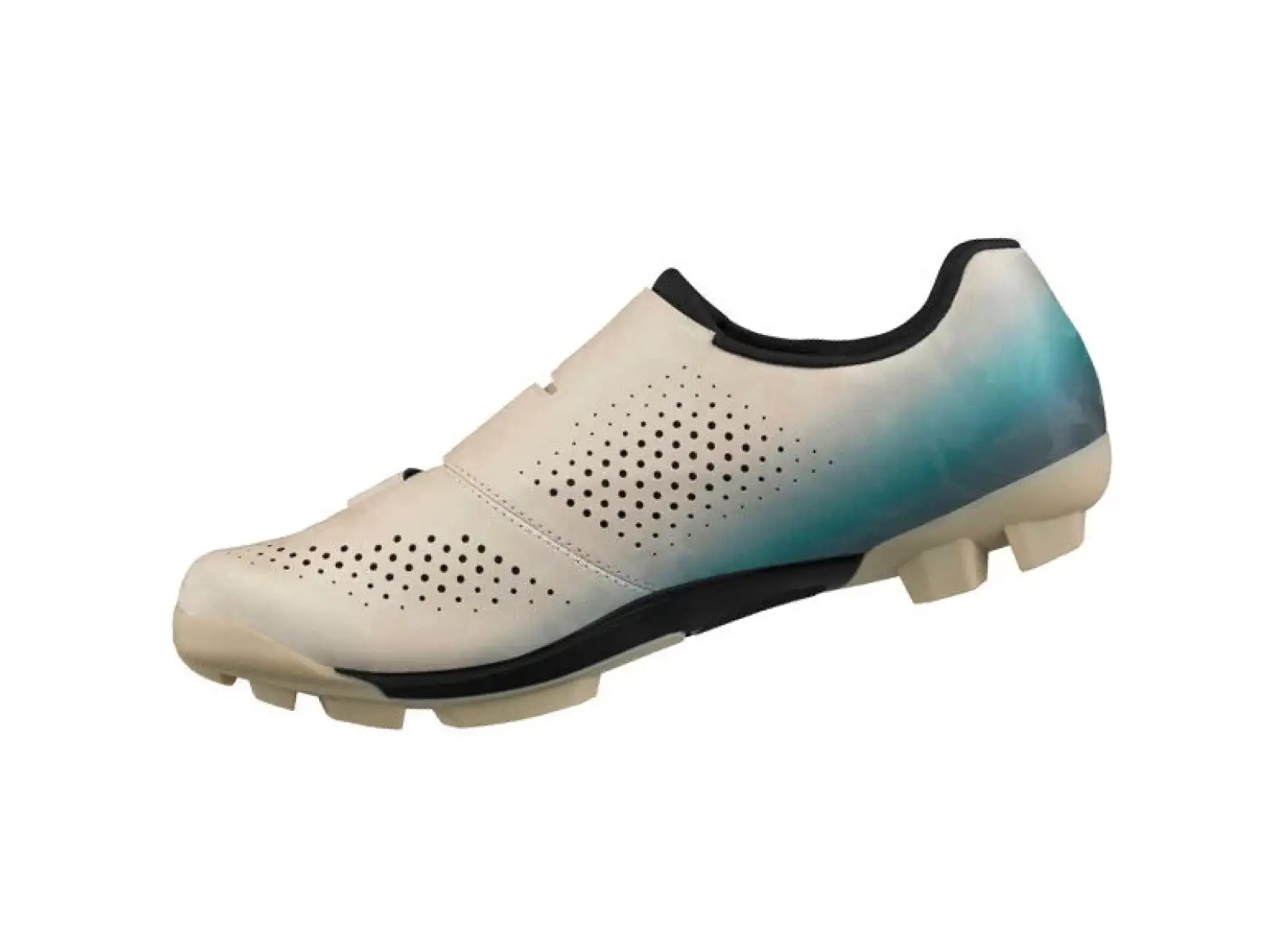 Shimano SH-RX600 gravel tretry béžová/modrá