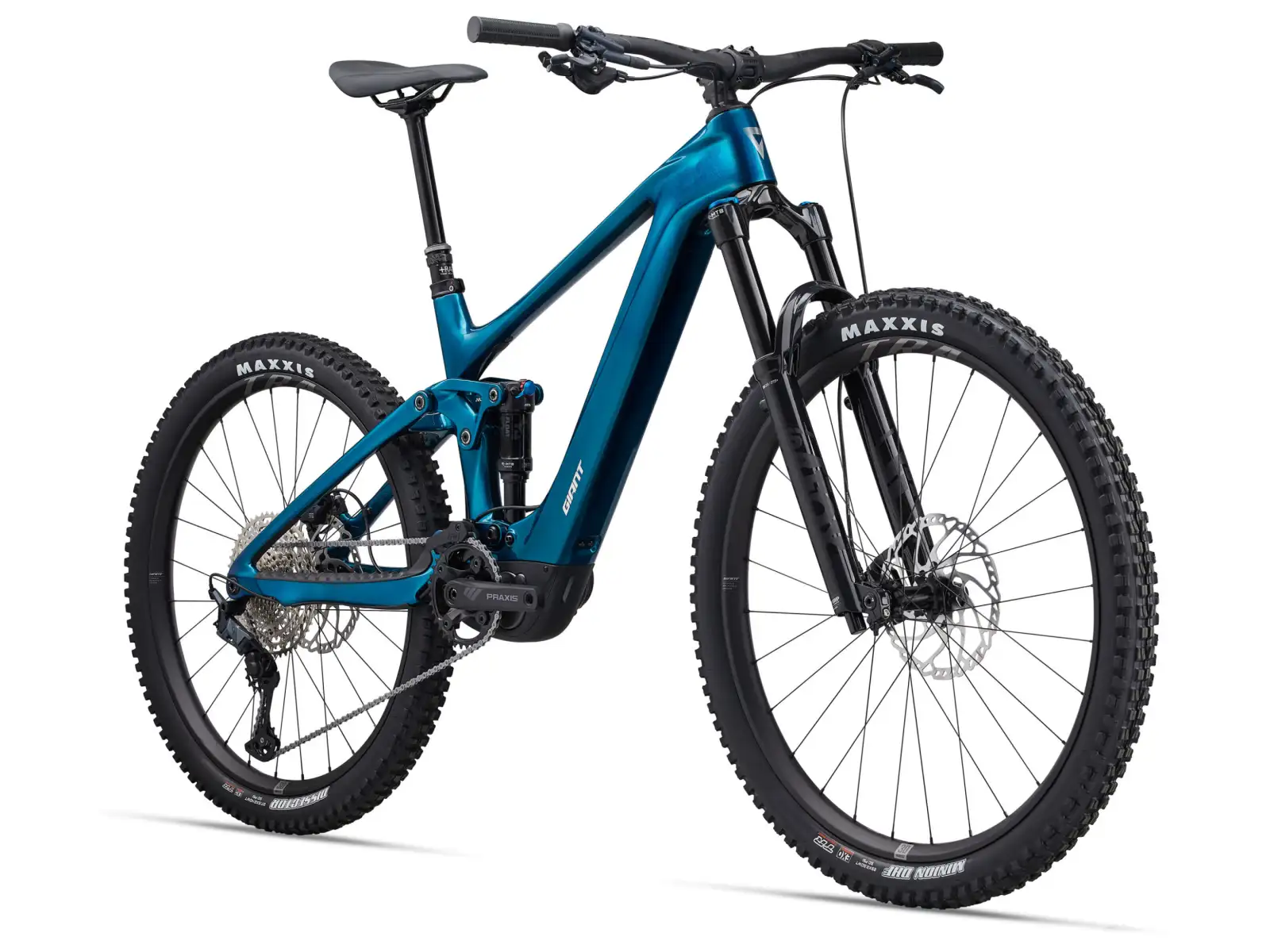 Giant Trance X Advanced E+ EL 2 celoodpružený elektrobicykel Sea Sparkle