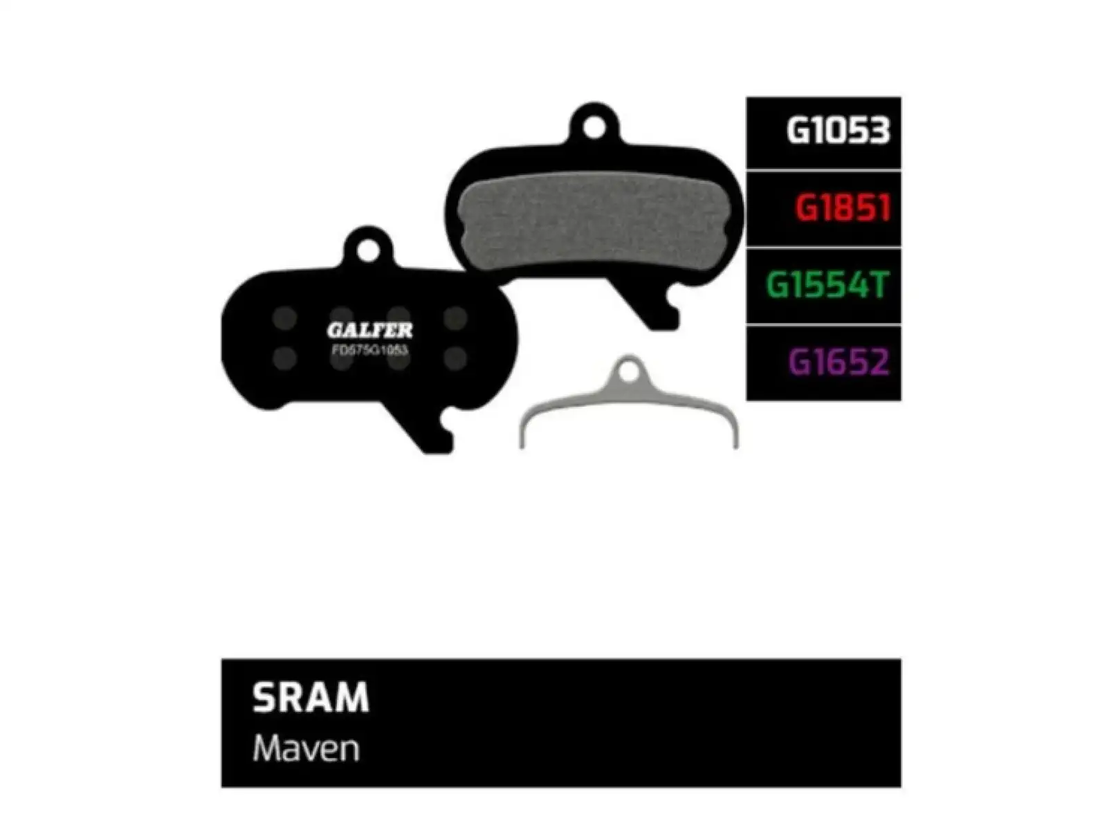 Galfer FD575 Performance brzdové doštičky pre SRAM Maven
