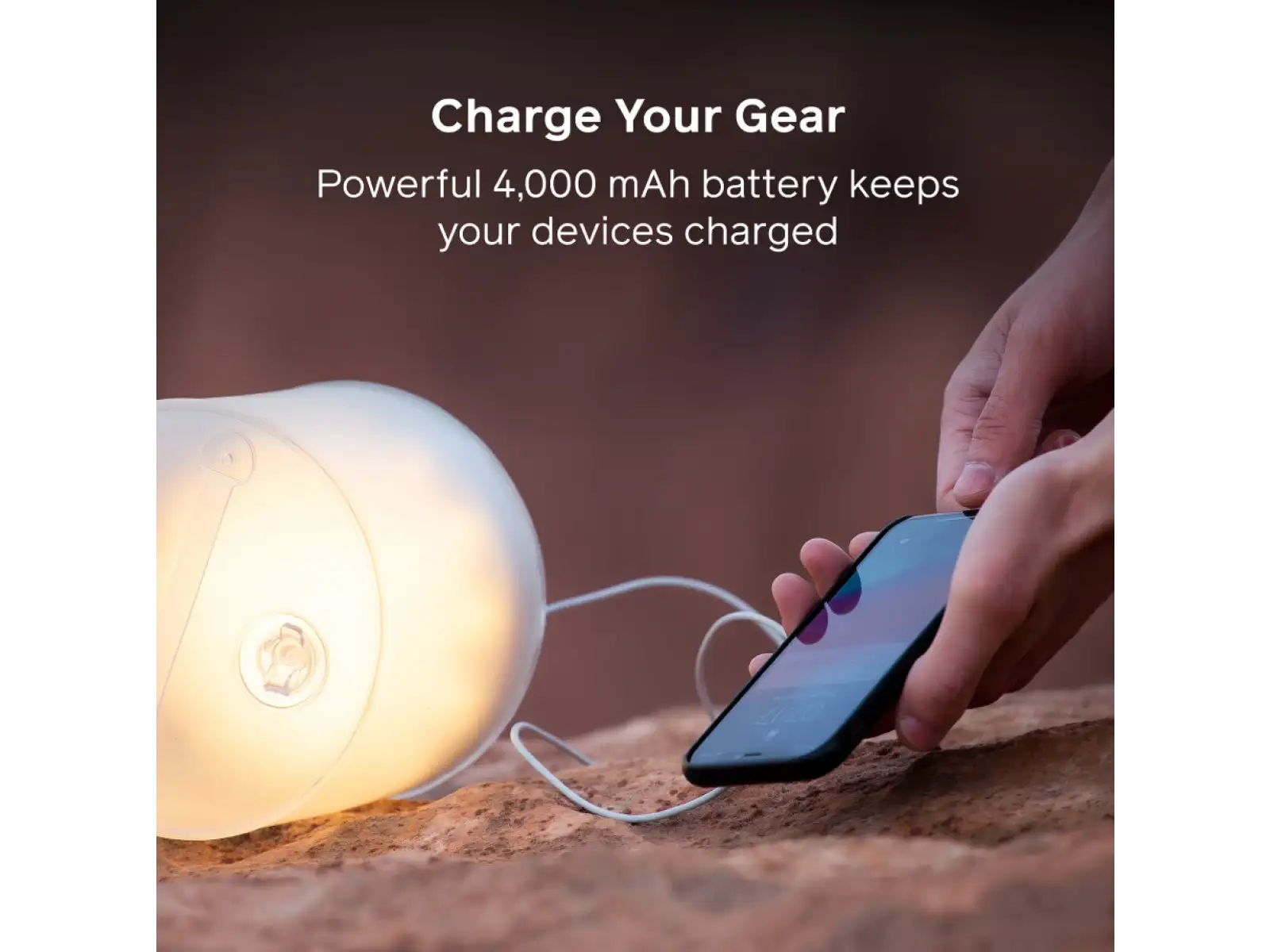 Biolite Luci Charge 360 solárna svietidlo Matte/Warm